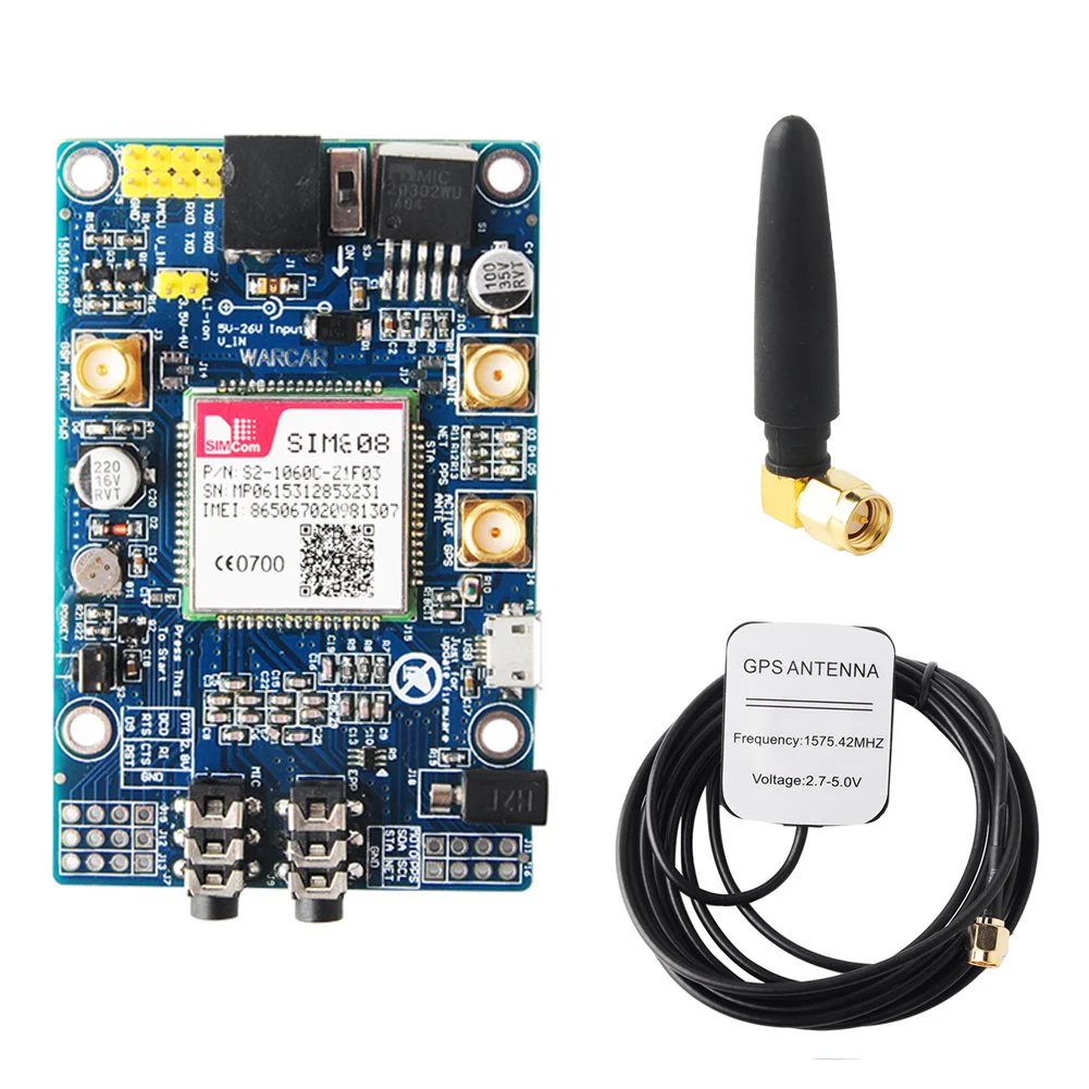 GPS and GSM Modules